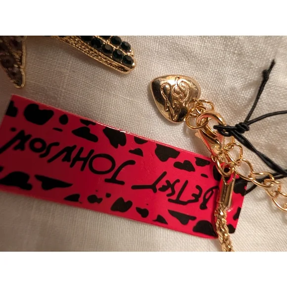 Betsey Johnson Blue Bird Necklace NWT Retired Y2K Fairycore Cottagecore - Picture 5 of 9